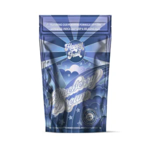 happy fruit blueberry dream delta 9 with cbn platinum formula gu 250mg